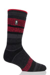 Load image into Gallery viewer, HEAT HOLDERS Lite Twist Striped Thermal Sock - Men's
