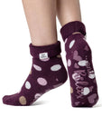 Load image into Gallery viewer, HEAT HOLDERS Thermal LITE Lounge Slipper Socks - Women's