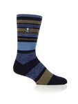 Load image into Gallery viewer, HEAT HOLDERS Lite Twist Striped Thermal Sock - Men's