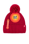 Load image into Gallery viewer, HEAT HOLDERS Arden Ribbed Hat Turnover Thermal Beanie & Pom Pom -Womens
