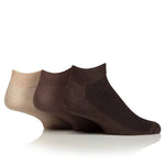 Load image into Gallery viewer, IOMI FOOTNURSE 3Pk Bamboo Diabetic Cushion Foot Trainer Socks