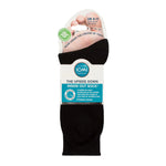 Load image into Gallery viewer, IOMI FOOTNURSE Bamboo Upside Down Inside Out Socks for Sensitive Feet