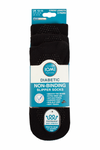 Load image into Gallery viewer, IOMI FOOTNURSE 3Pk Cushion Foot Diabetic Socks with Non-Slip Grip