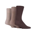 Load image into Gallery viewer, IOMI FOOTNURSE 3Pk Gentle Grip Diabetic Socks-Mens