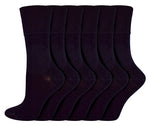Load image into Gallery viewer, IOMI FootNurse Gentle Grip 6PK Bamboo Diabetic Socks - Women's