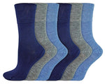 Load image into Gallery viewer, IOMI FootNurse Gentle Grip 6PK Bamboo Diabetic Socks - Women&#39;s
