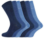 Load image into Gallery viewer, IOMI FootNurse Gentle Grip 6PK Bamboo Diabetic Socks - Men's