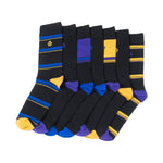 Load image into Gallery viewer, JEFF BANKS 7Pk Jacquard Socks - Mens 7-11