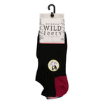Load image into Gallery viewer, WildFeet 3PK Ladies Super Soft Bamboo Trainer Socks
