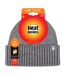 Load image into Gallery viewer, HEAT HOLDERS Unisex Ashwood Lite Half-Lined Ribbed Thermal Turn-Over Beanie