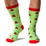 Load image into Gallery viewer, SYDNEY SOCK PROJECT Ladybug Socks 7-12