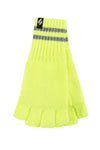 Load image into Gallery viewer, HEAT HOLDERS WorkForce Fingerless Thermal Gloves with Reflective Stripe