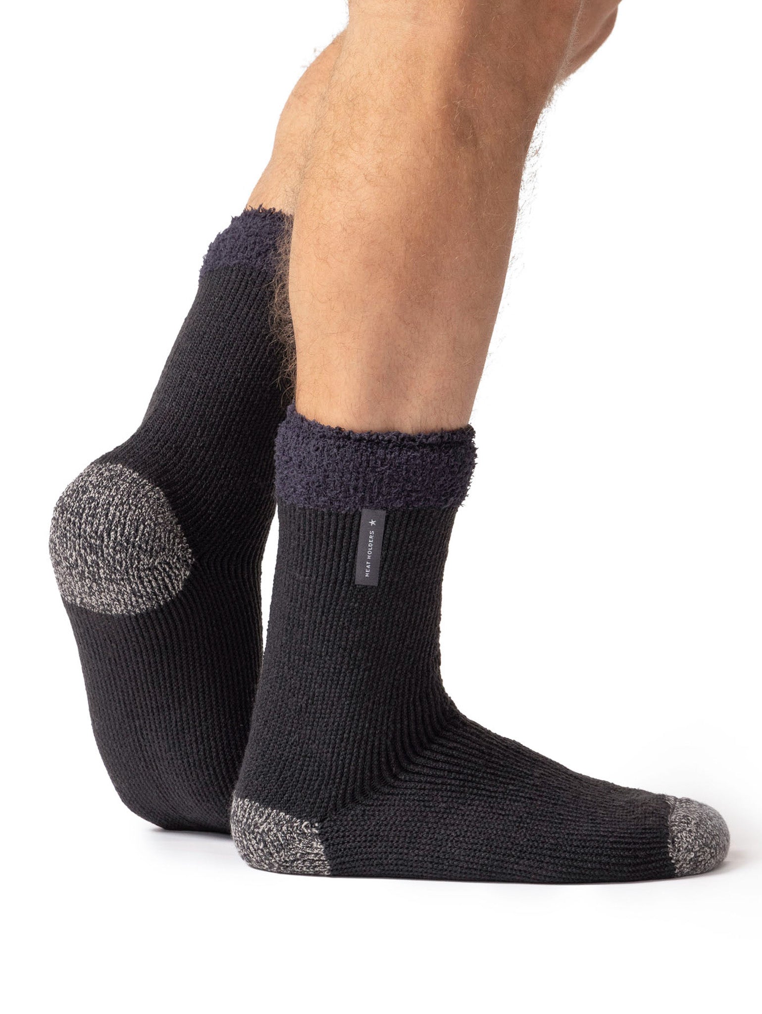HEAT HOLDERS Lumi Thermal Sleep Socks-Mens 6-11