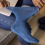 Load image into Gallery viewer, IOMI FOOTNURSE 3Pk Bamboo Blend Cushion Foot Diabetic Socks