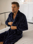 Load image into Gallery viewer, HEAT HOLDERS Thermal Blackwood Dressing Gown - Mens
