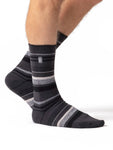 Load image into Gallery viewer, HEAT HOLDERS Ultra Lite Thermal Socks - Men's Stripes