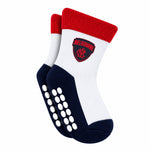 Load image into Gallery viewer, AFL Melbourne Demons 4Pk Infant Socks