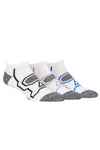 Load image into Gallery viewer, STORM BLOC 3PK Performance Trainer Sports Socks -Mens 6-11