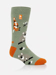 Load image into Gallery viewer, HEAT HOLDERS Warm Wishes Animal Lite Thermal Socks - Mens