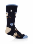 Load image into Gallery viewer, HEAT HOLDERS Warm Wishes Animal Lite Thermal Socks - Mens