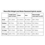 Load image into Gallery viewer, HEAT HOLDERS Mens Mid-Weight and Water Resistant Hybrid Jacket