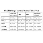 Load image into Gallery viewer, HEAT HOLDERS Mens Mid-Weight and Water Resistant Hybrid Vest