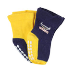 Load image into Gallery viewer, NRL North Queensland Cowboys 4 Pairs Infant Socks
