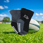 Load image into Gallery viewer, NRL Penrith Panthers 4 Pairs Infant Socks