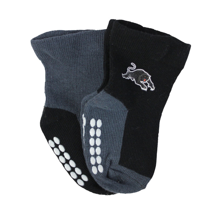 NRL Penrith Panthers 4 Pairs Infant Socks