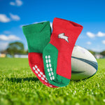 Load image into Gallery viewer, NRL South Sydney Rabbitohs 4 Pairs Infant Socks