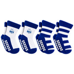 Load image into Gallery viewer, AFL North Melbourne Kangaroos 4Pk Infant Socks