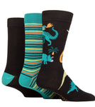 Load image into Gallery viewer, LAZY PANDA Men's 3PK Bamboo Novelty Socks