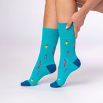 Load image into Gallery viewer, GENTLE GRIP 3Pk RHS Crew Socks - Womens