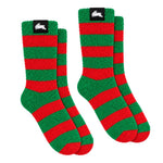 Load image into Gallery viewer, NRL South Sydney Rabbitohs 2Pk Bed Socks