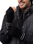 Load image into Gallery viewer, HEAT HOLDERS WorkForce Fingerless Thermal Gloves with Reflective Stripe