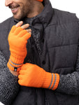 Load image into Gallery viewer, HEAT HOLDERS WorkForce Fingerless Thermal Gloves with Reflective Stripe