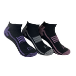 Load image into Gallery viewer, STORM BLOC 3Pk Performance Low Cut Trainer Socks-Womens -4-8
