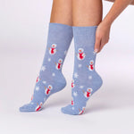 Load image into Gallery viewer, GENTLE GRIP 3Pk Crew Socks- Christmas - Womens 4-8