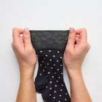 Load image into Gallery viewer, GENTLE GRIP 3PK Crew Socks Patterned Spot - Women's