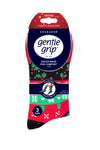 Load image into Gallery viewer, GENTLE GRIP 3Pk Crew Socks- Christmas - Mens