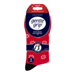 Load image into Gallery viewer, GENTLE GRIP 3Pk Crew Socks- Christmas - Mens