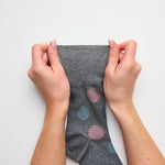 Load image into Gallery viewer, GENTLE GRIP 3Pk Business Socks-Print-Mens 6-11