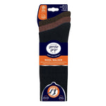 Load image into Gallery viewer, GENTLE GRIP 3PK Cushion Foot Wool Blend Walker Sock - Mens