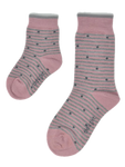Load image into Gallery viewer, THOUGHT 4PK Bamboo Baby Socks Gift Box - Rose, Spot & Stripe