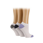 Load image into Gallery viewer, TORE 3Pk 100% Recycled Plain Trainer Socks- Women's 4-8