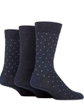 Load image into Gallery viewer, TORE 3PK 100% Recycled Classic Pin Dot Socks- Mens 7-11