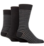 Load image into Gallery viewer, TORE 3Pk 100% Recycled Classic Fine Stripes Socks - Men's