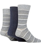Load image into Gallery viewer, TORE 3Pk 100% Recycled Fashion Fine Stripes Socks - Men's