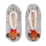 Load image into Gallery viewer, WILDFEET Fleece Lined Footsie Slipper - Womens Size 4-8