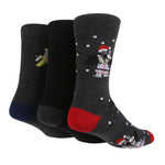 Load image into Gallery viewer, WILDFEET 3PK Christmas Novelty Cotton Socks - Mens 7-11